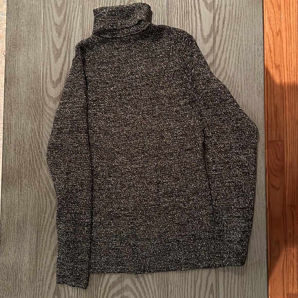 Style & Company Sparkly Metallic Turtleneck- Like new - Picture 3 of 6